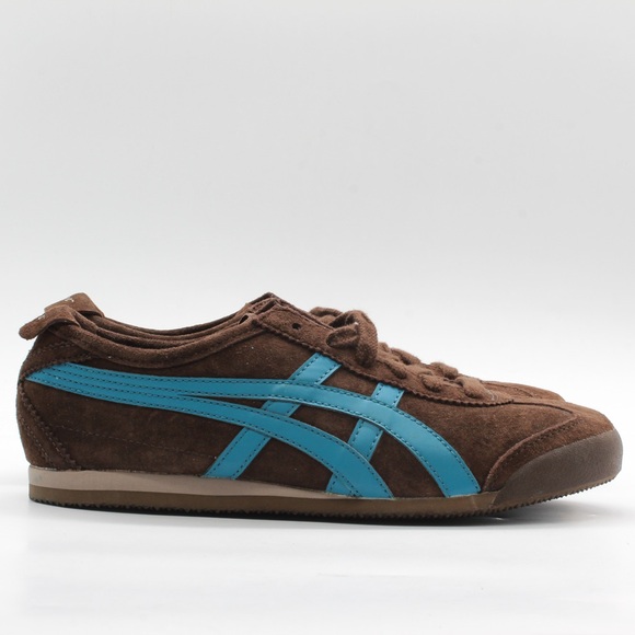 Onitsuka Tiger by Asics Shoes - Mexico 66 Onitsuka Tiger women’s 7 brown blue suede